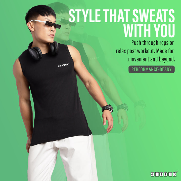 MEN's BLACK VEST