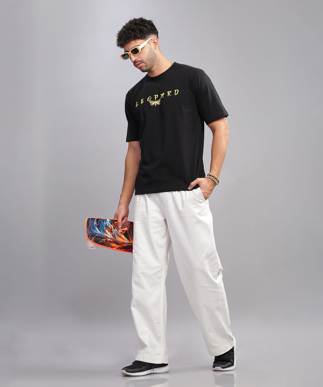 LEOPARD Men's Relaxed Fit Tshirt