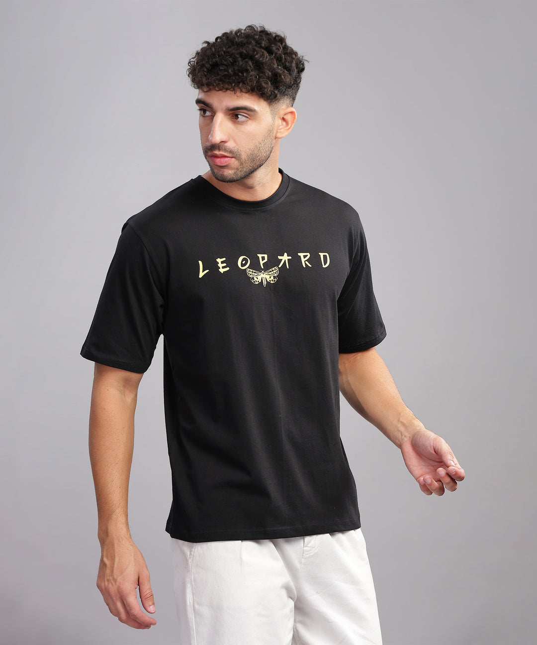 LEOPARD Men's Relaxed Fit Tshirt