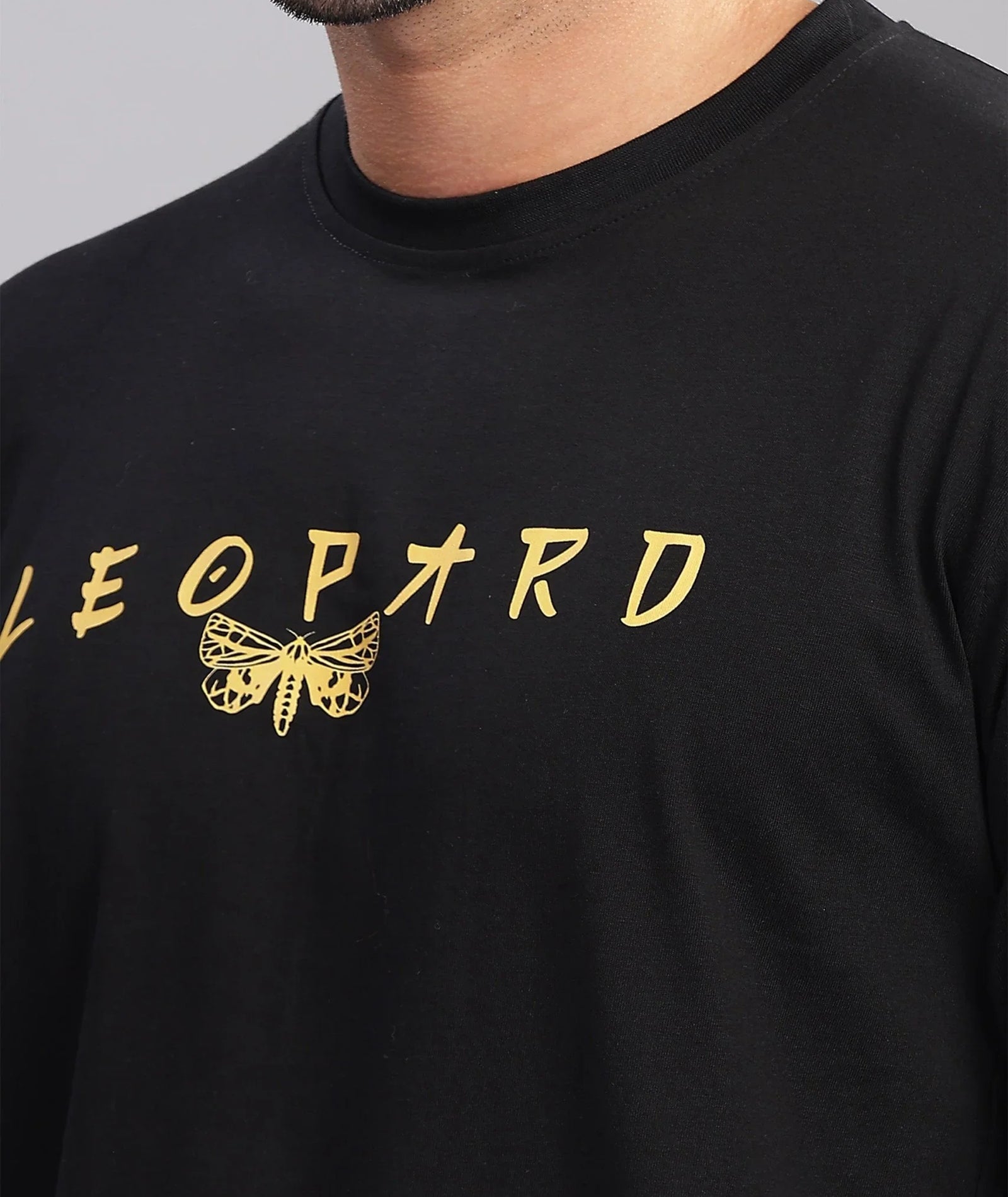 LEOPARD Men's Relaxed Fit Tshirt