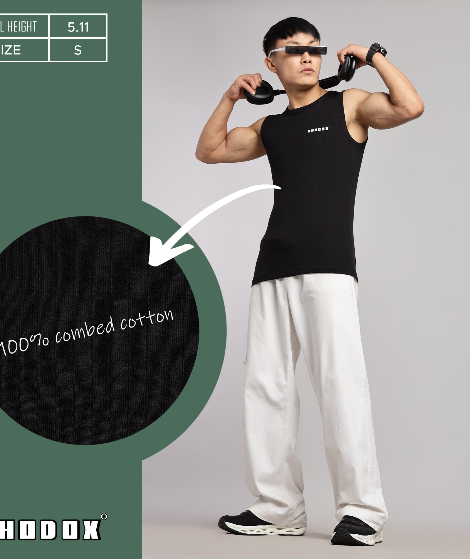 MEN's BLACK VEST