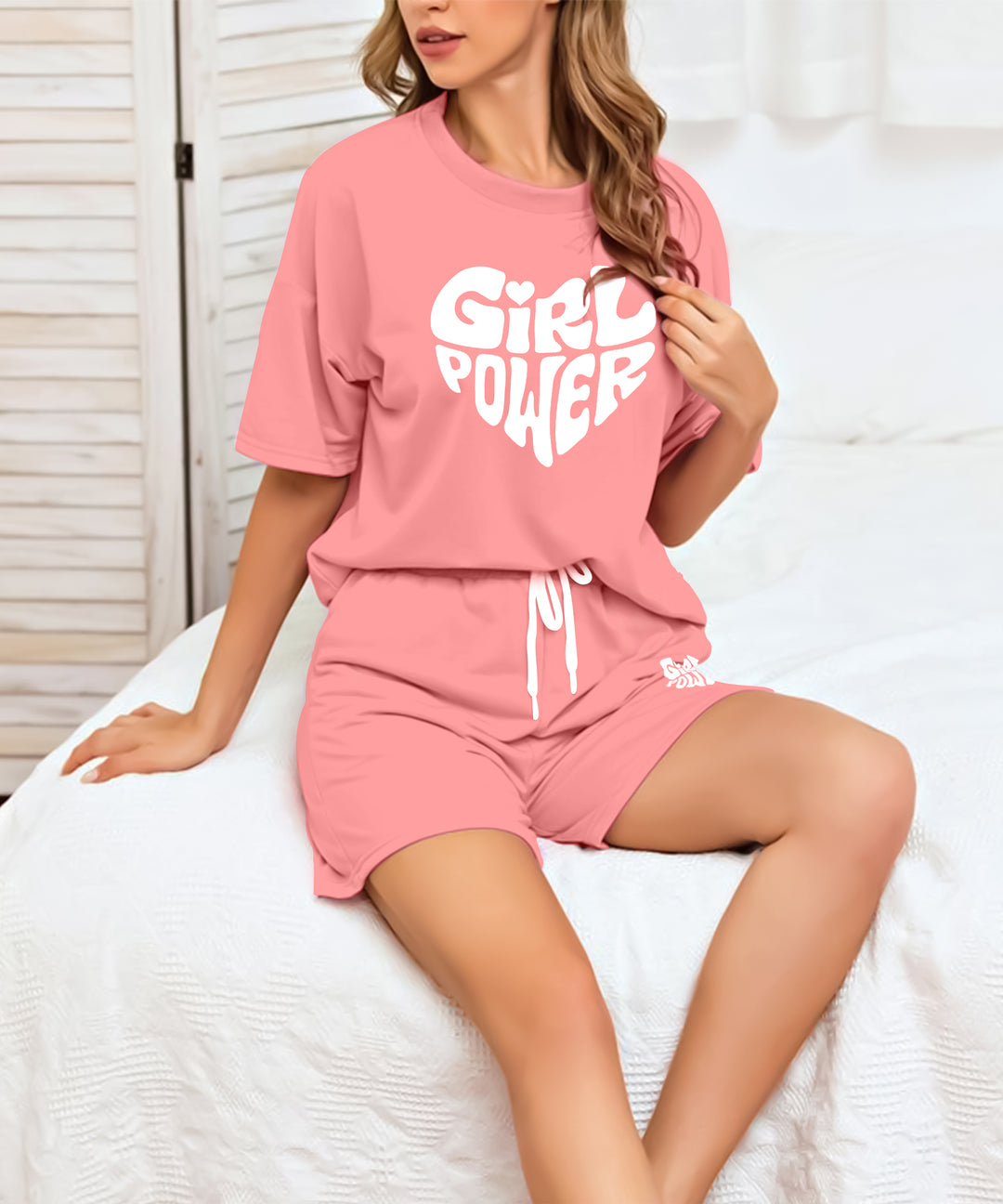 Women's Coords - Dark Peach