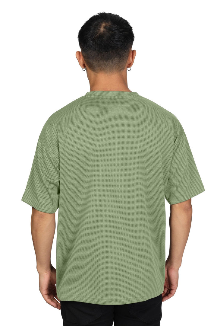DNMDOTS Men's Relaxed Fit T-shirt-Green