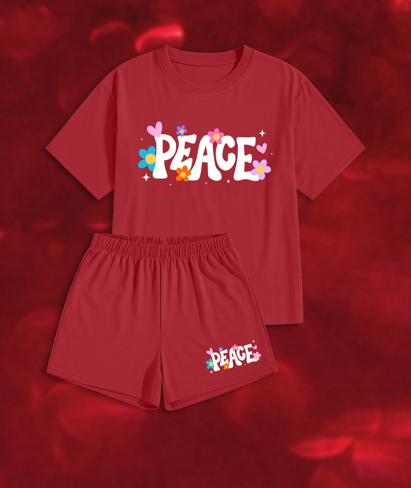 Women's Coords - Red
