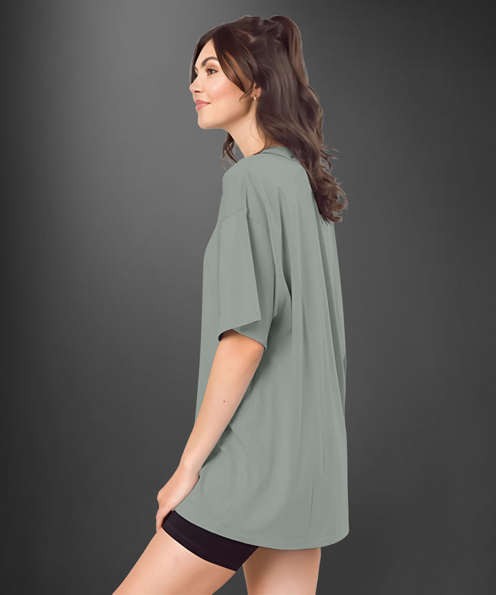Womens printed Oversized Tshirt