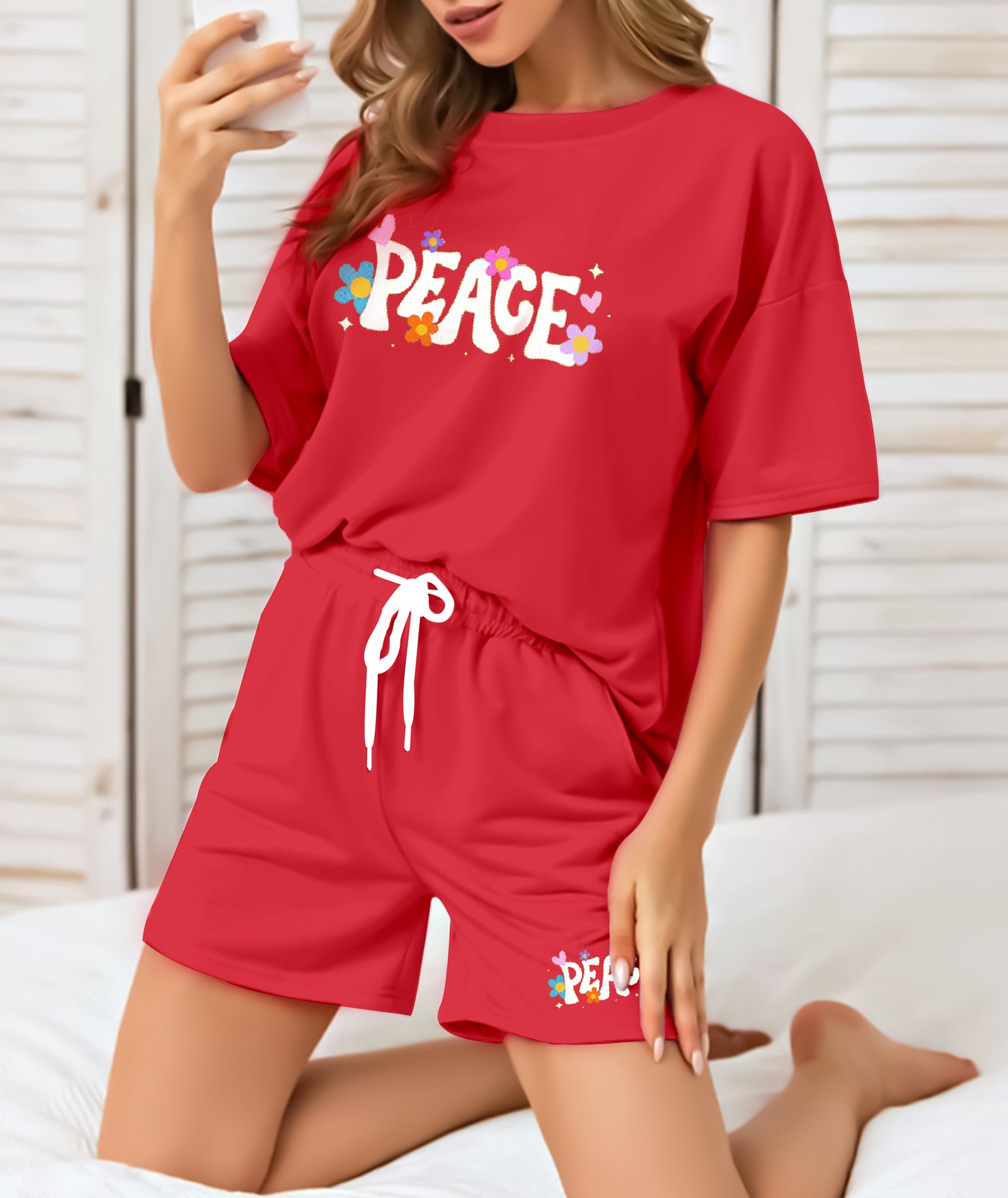 Women's Coords - Red
