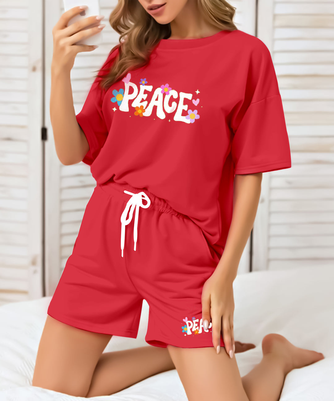 Women's Coords - Red
