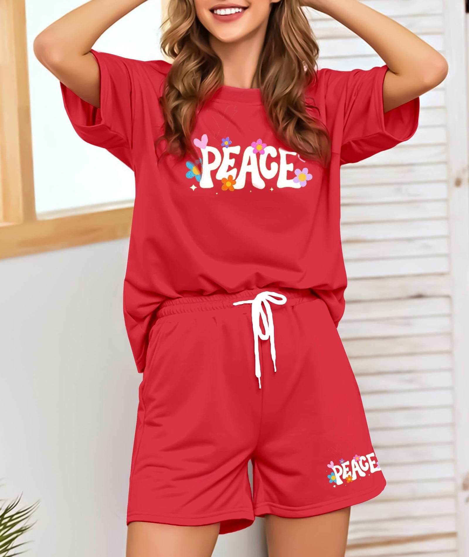 Women's Coords - Red