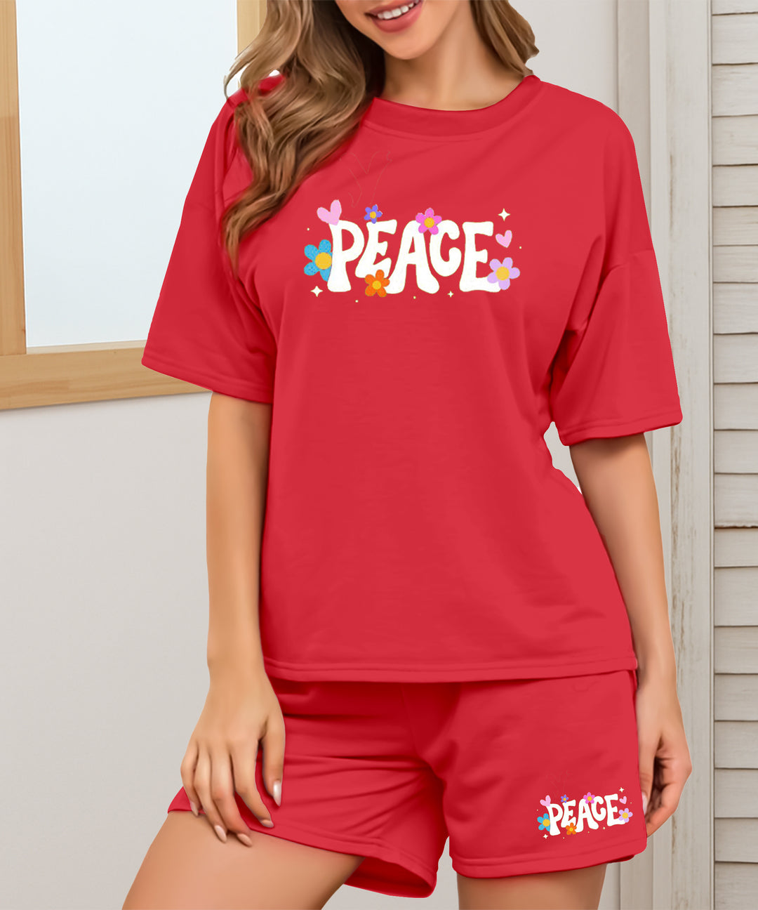 Women's Coords - Red