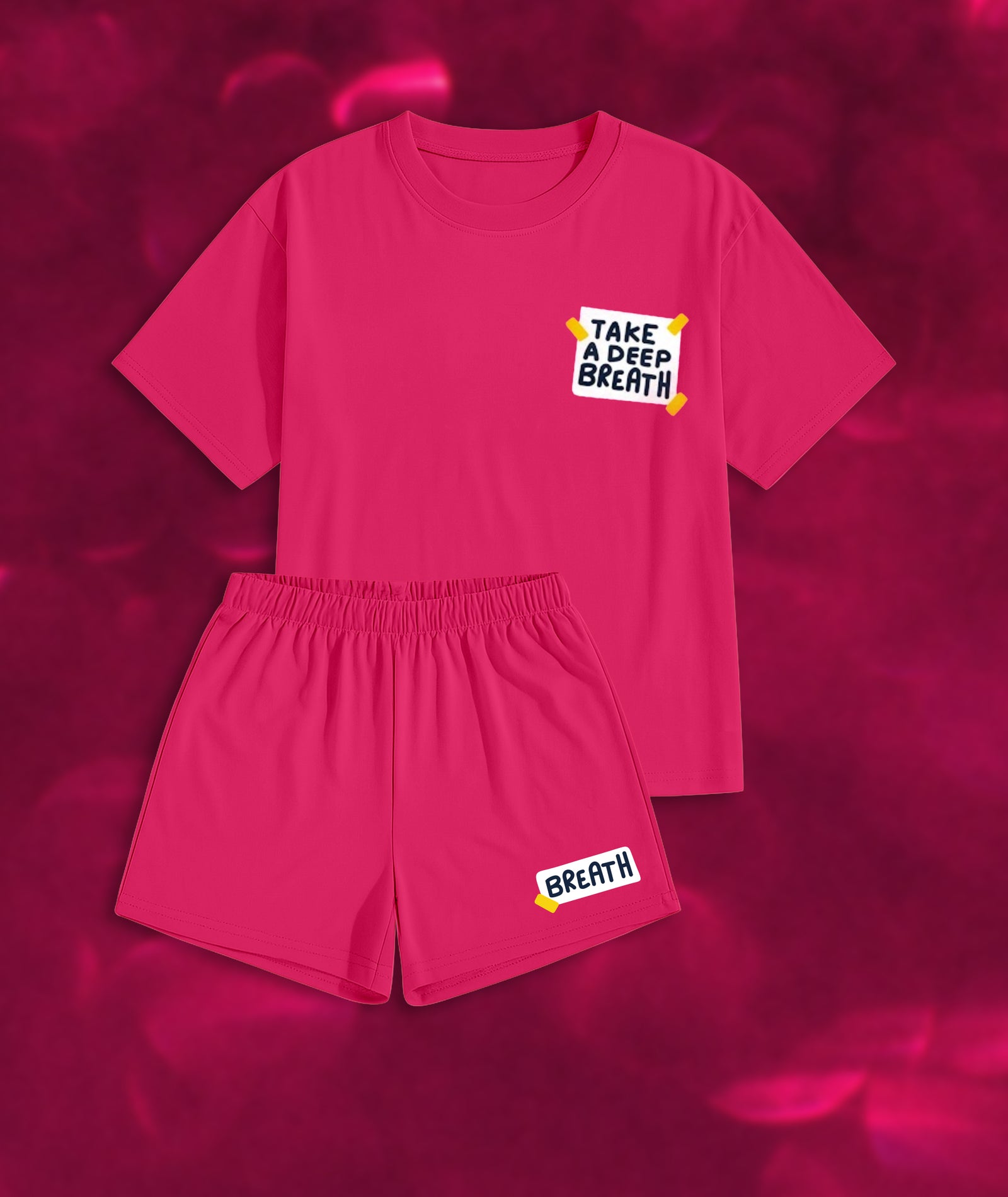 Women's Coords - Dark Pink