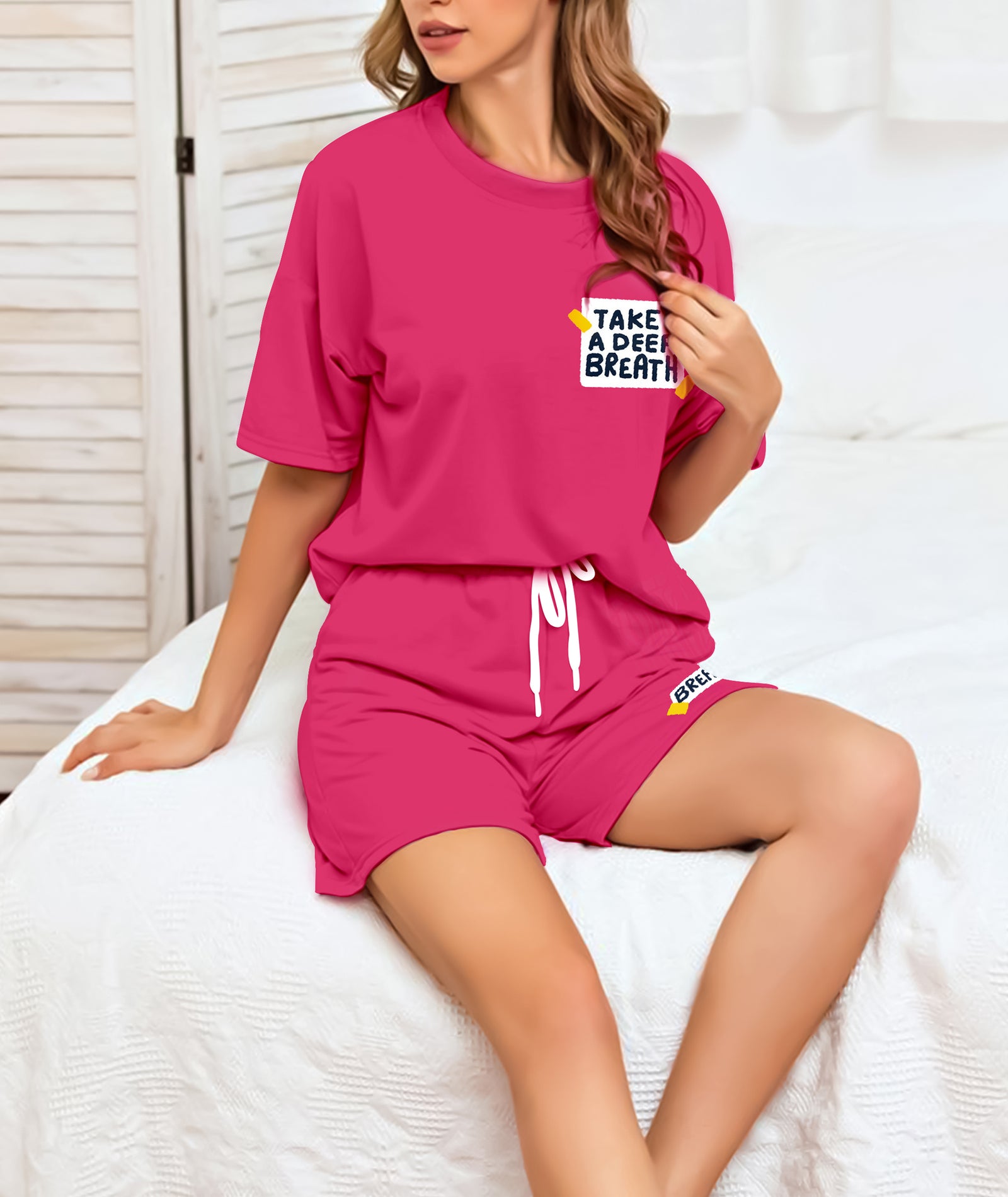 Women's Coords - Dark Pink