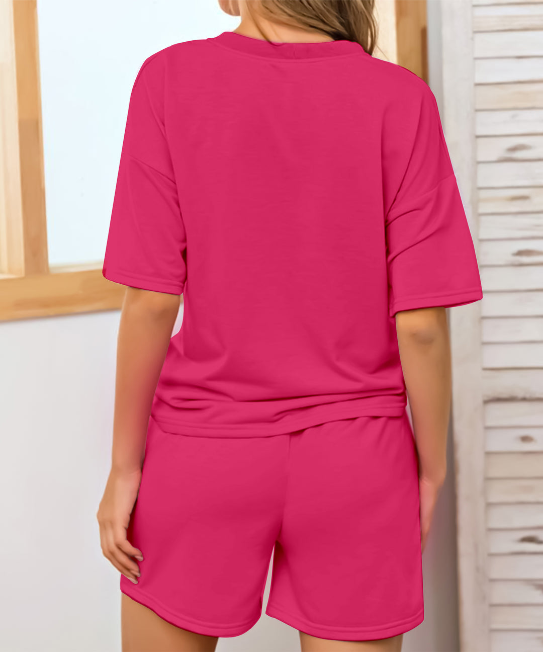 Women's Coords - Dark Pink