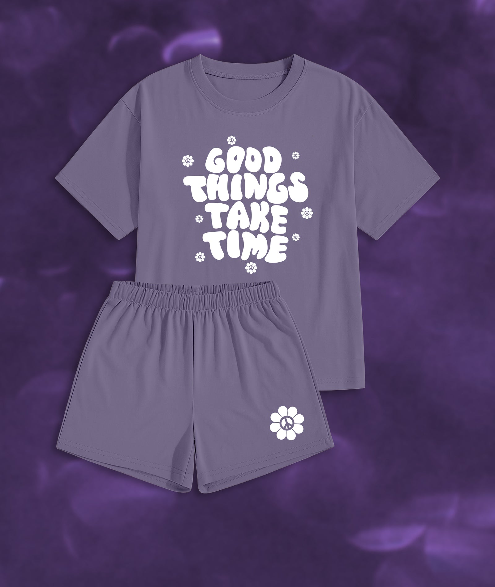 Women's Coords - Dark Lavender