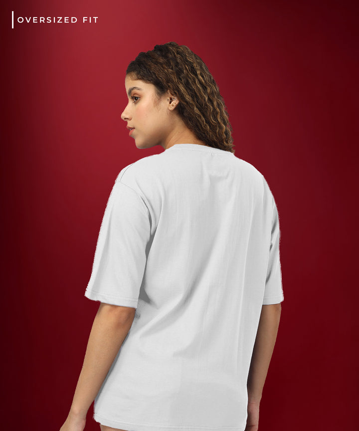 Womens Oversized White Tshirt