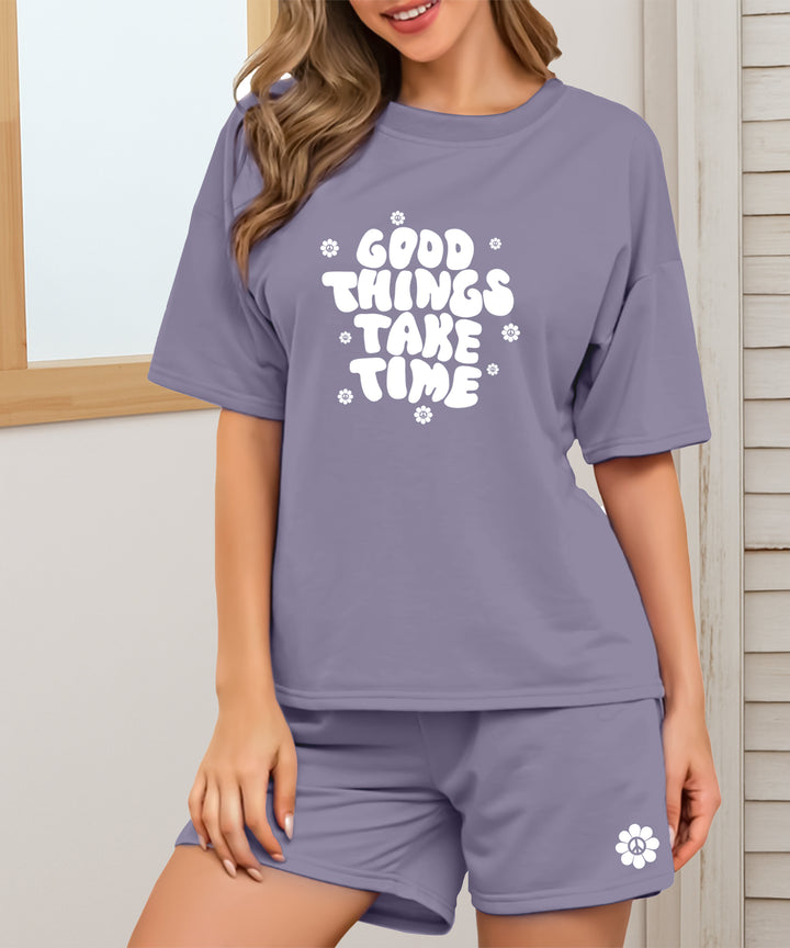 Women's Coords - Dark Lavender