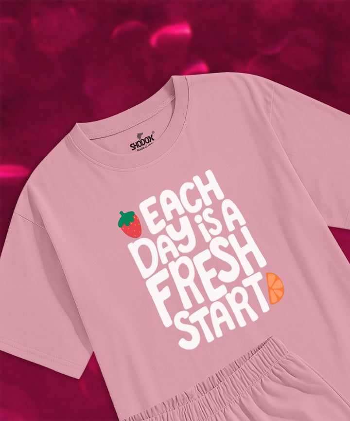 Women's Coords - Light Pink