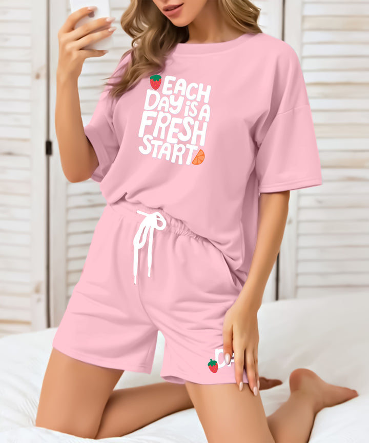 Women's Coords - Light Pink