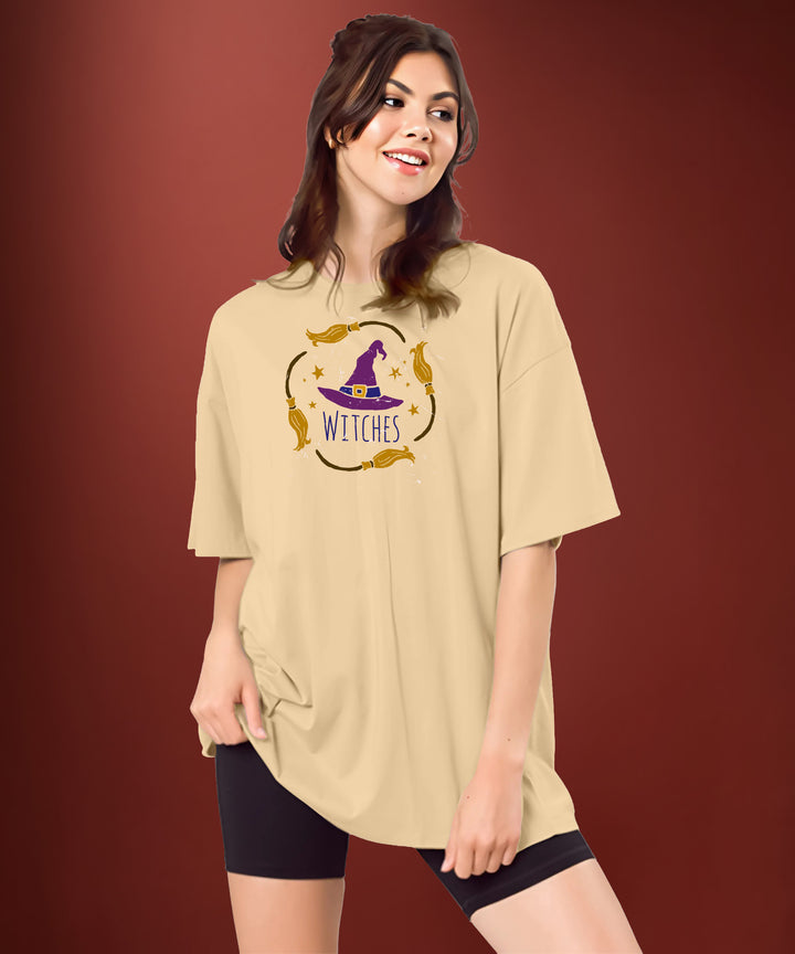 Womens printed Oversized Tshirt