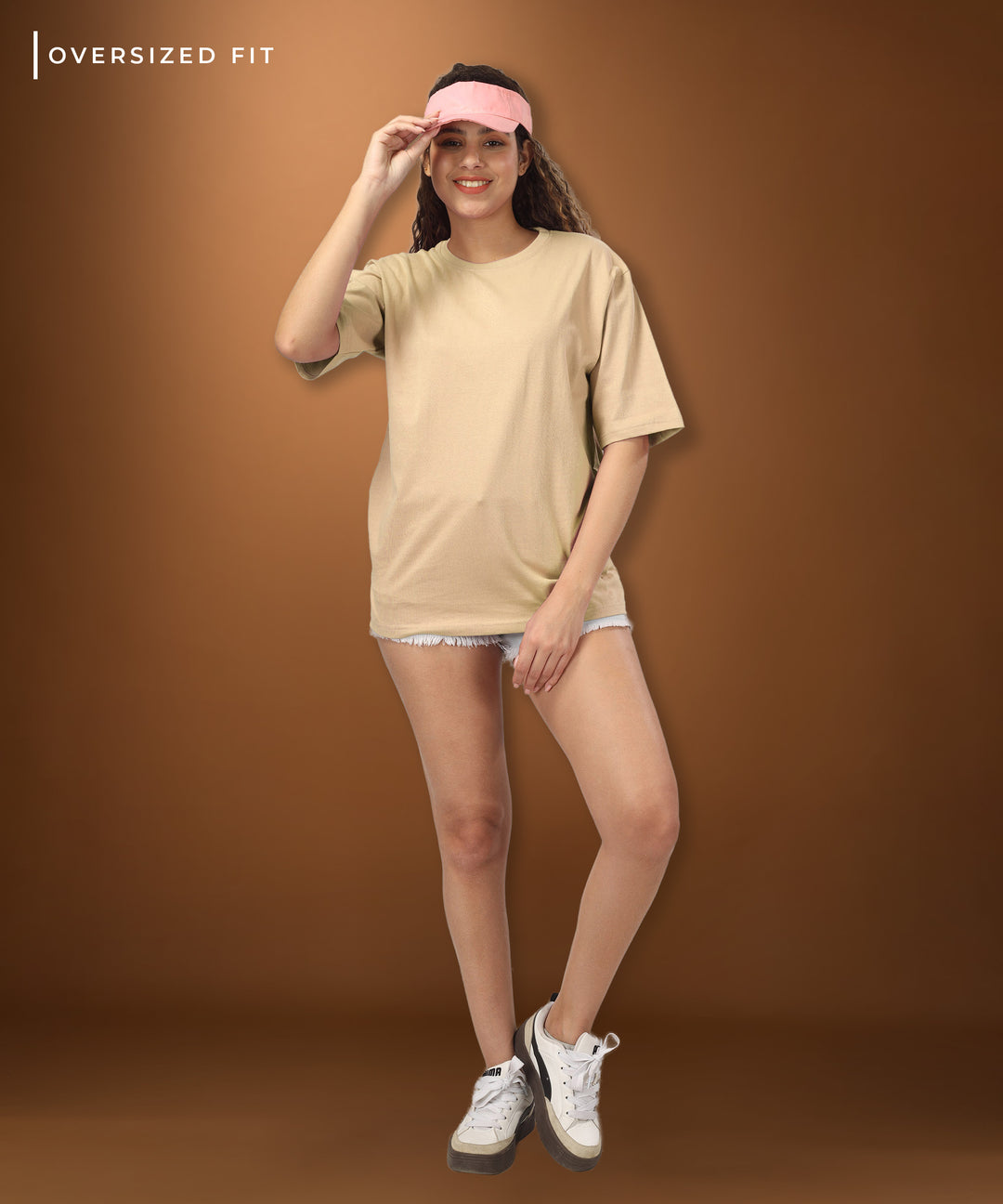 Womens Oversized Foam Tshirt