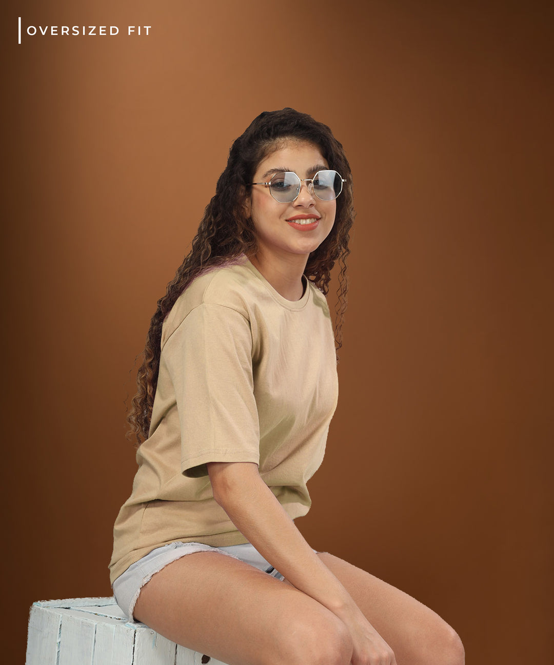 Womens Oversized Foam Tshirt