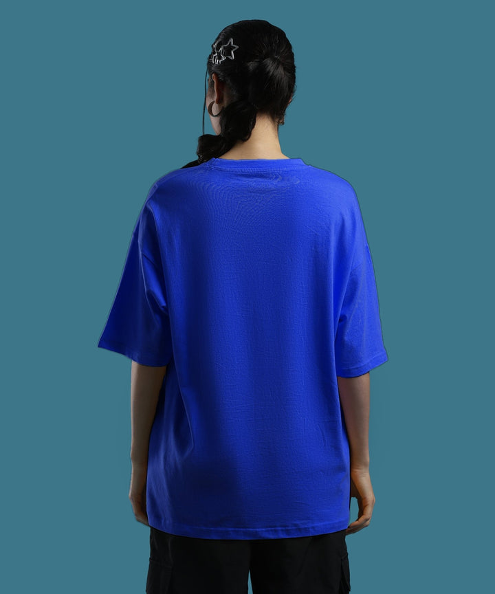 Womens Super Oversized Tshirt | Royal Blue