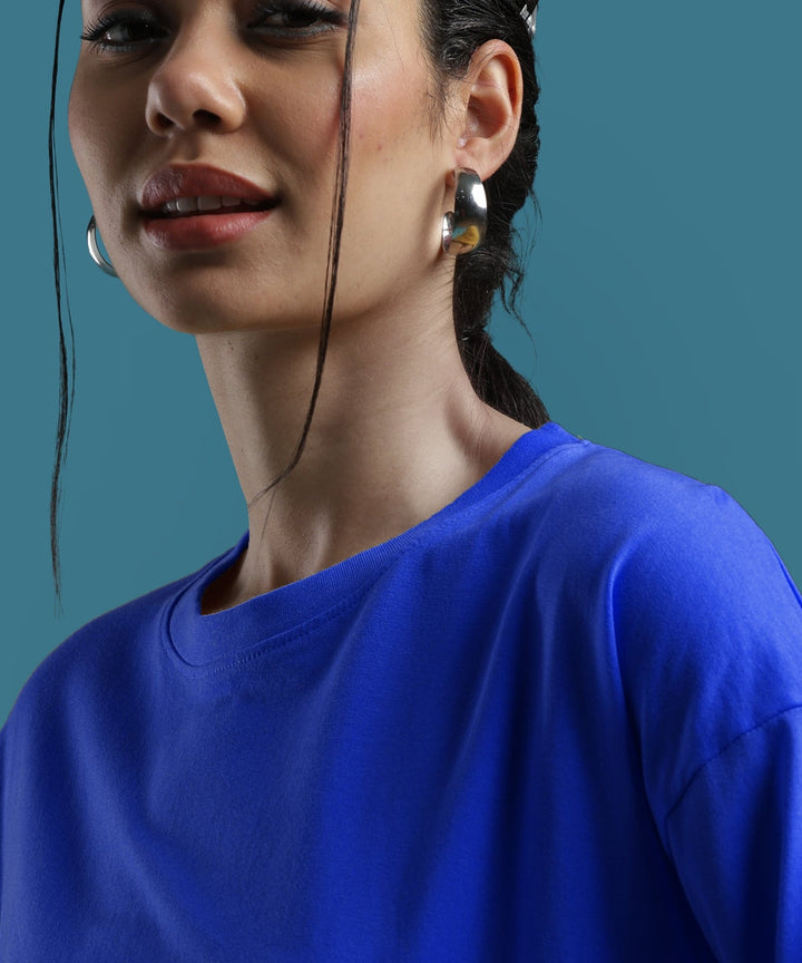 Womens Super Oversized Tshirt | Royal Blue