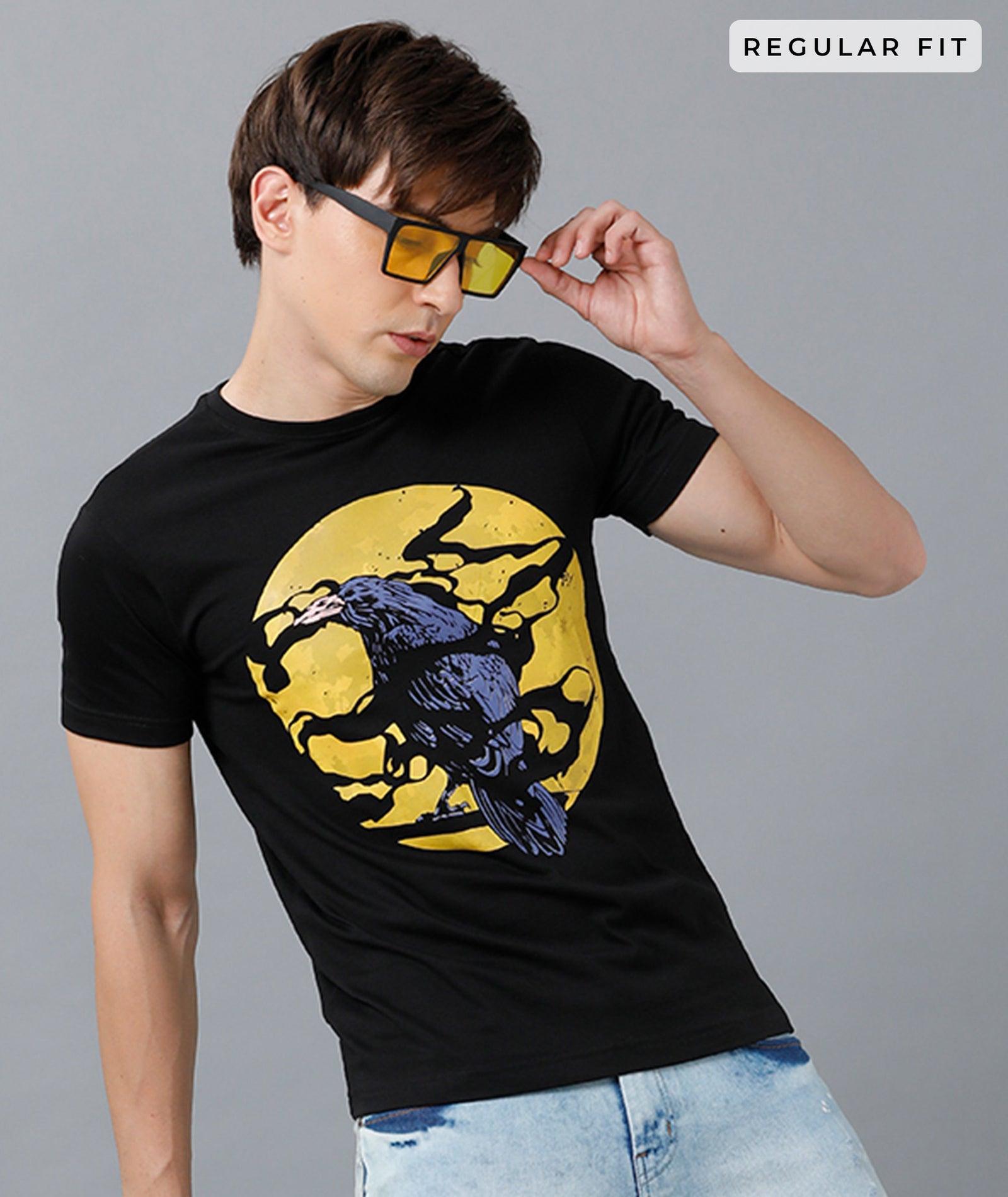 Crow |Men's Regular fit T-shirt