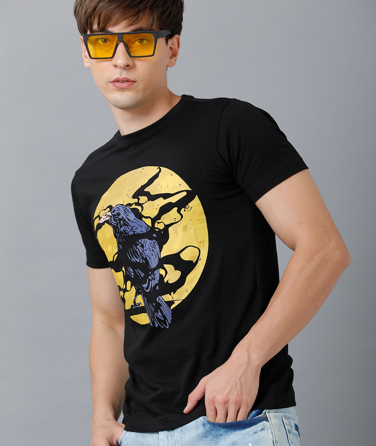 Crow |Men's Regular fit T-shirt
