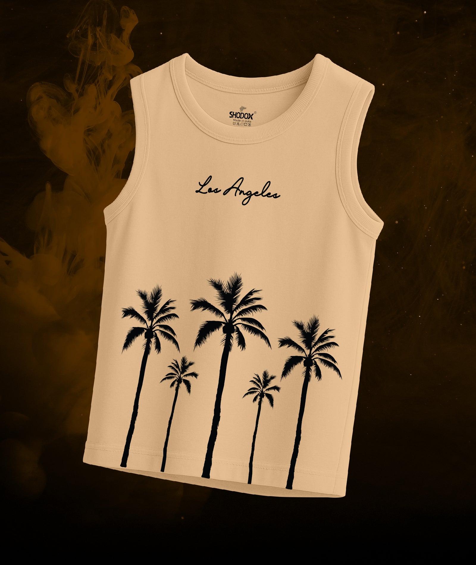 Cream Mens Relaxed Fit Tshirt