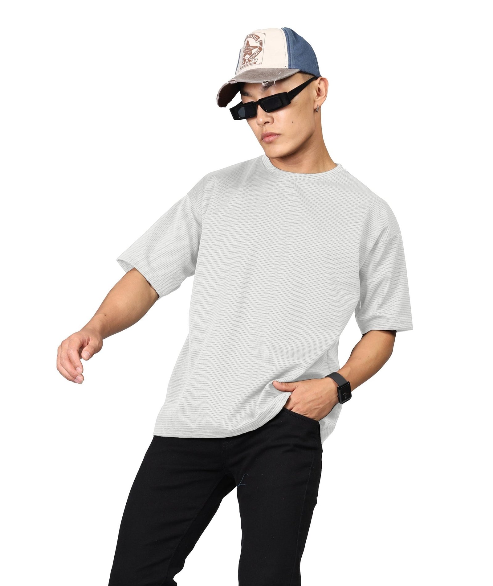 Men's Oversized Off White T-Shirt