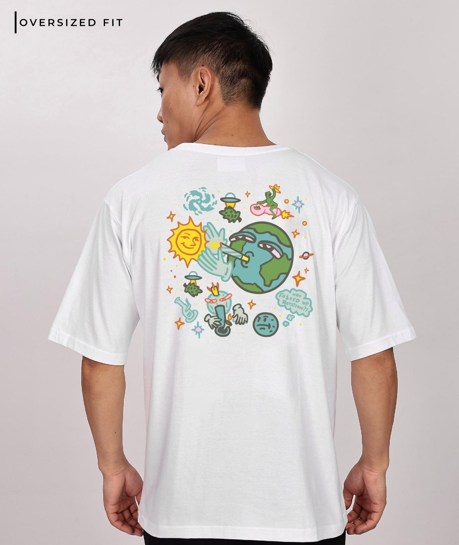 TRIPPY EARTH GRAPHIC