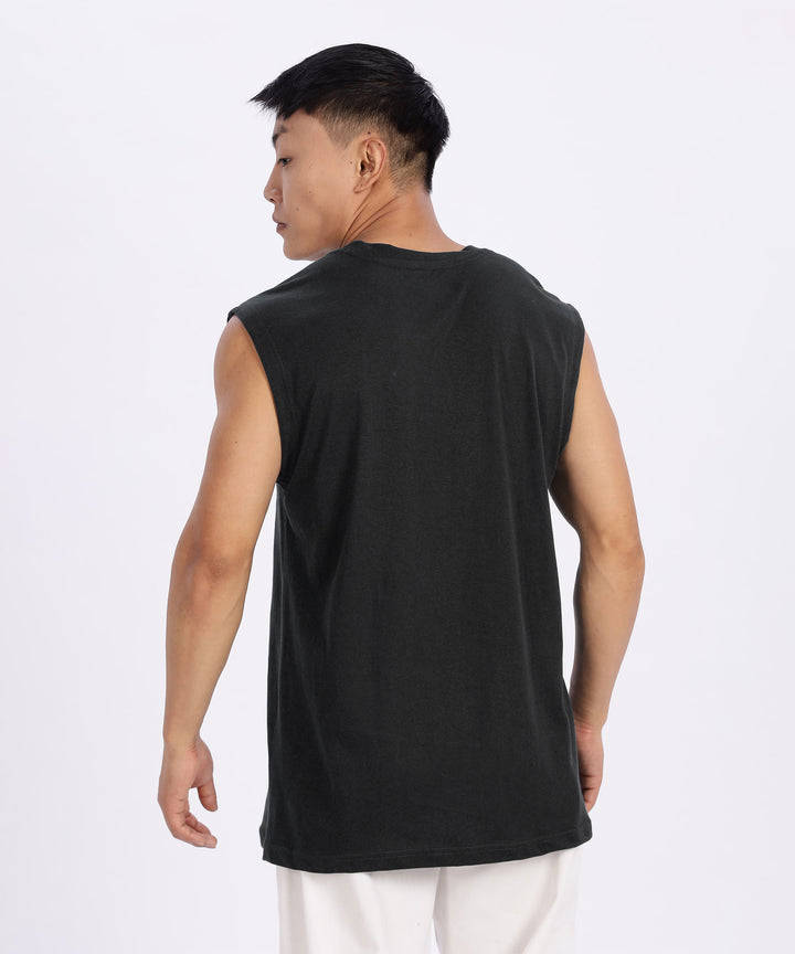 Black Mens Relaxed Fit Tshirt