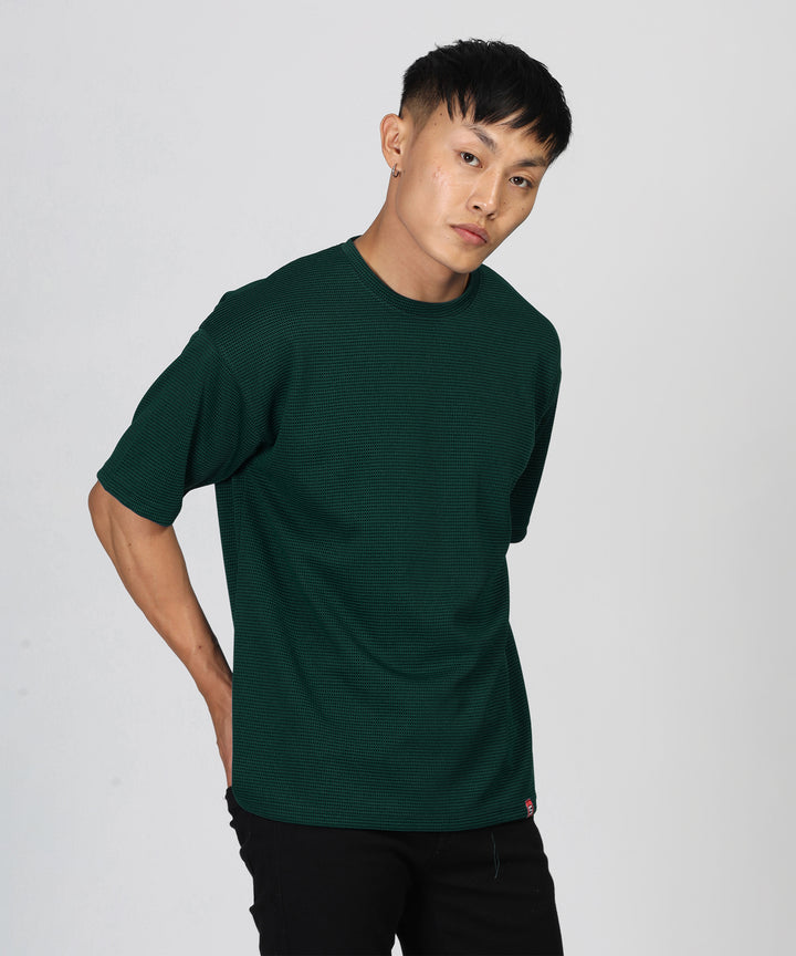 Men's Oversized Green T-Shirt