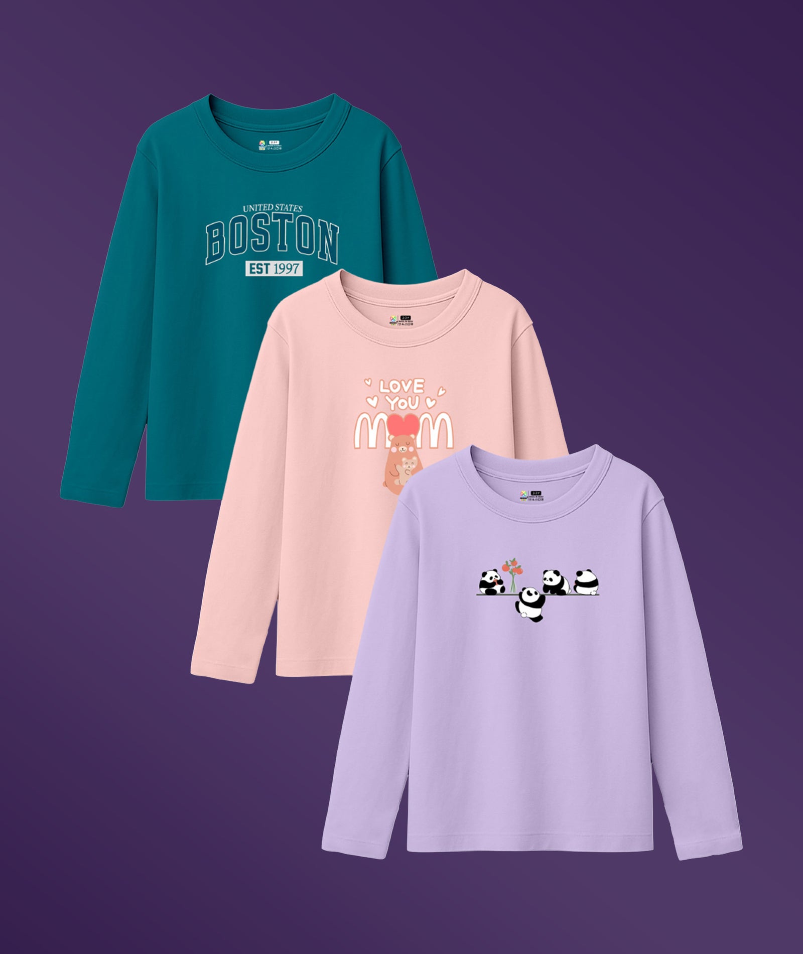 GIRL'S FULL SLEEVE TSHIRT