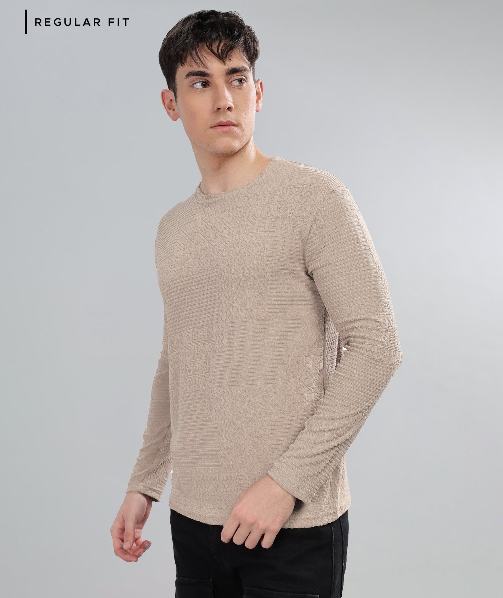 Men's Full Sleeve Polycotton T-Shirt