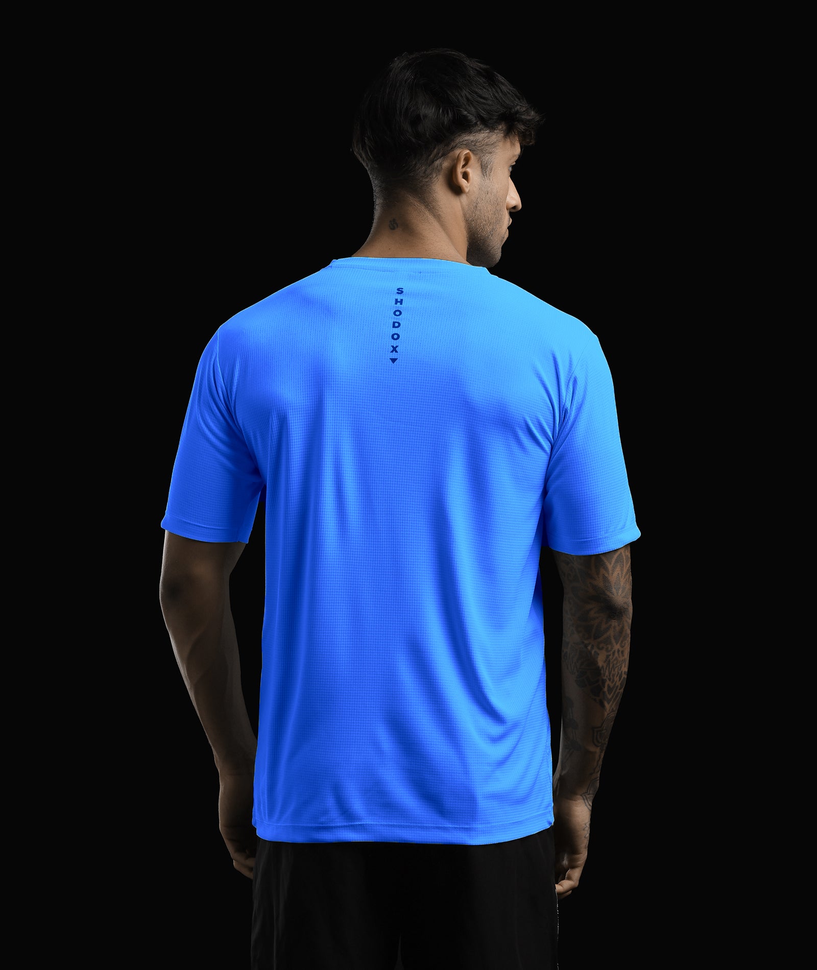 Mens Breathable Lightweight Sports T-Shirt | Blue