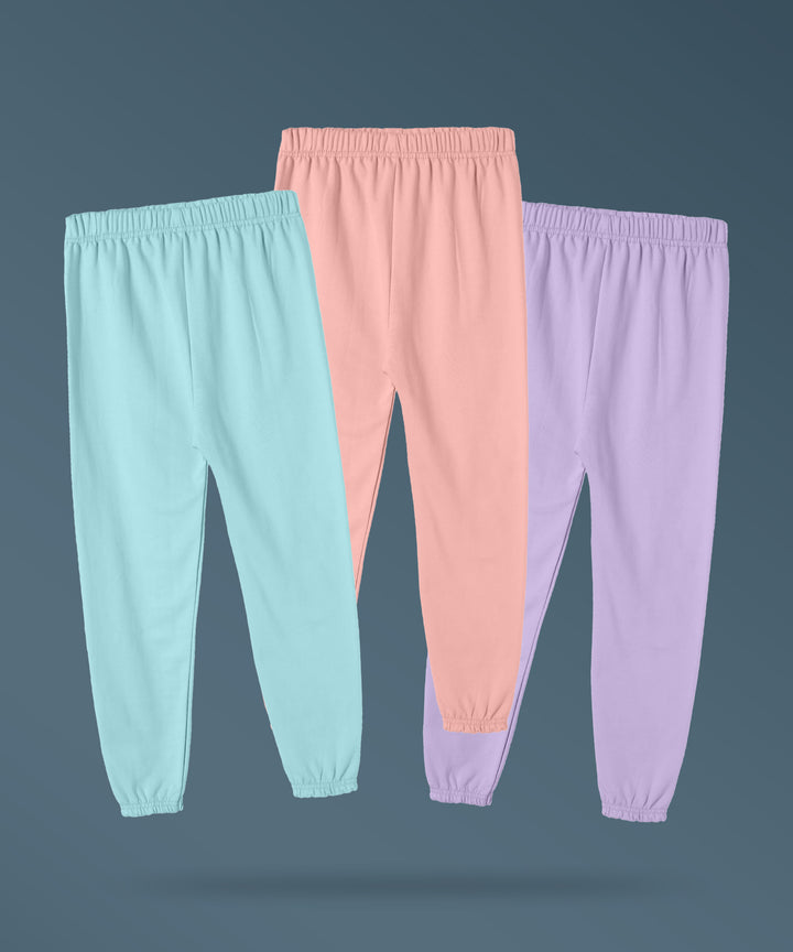 GIRLS TRACK PANT (PACK OF 3)