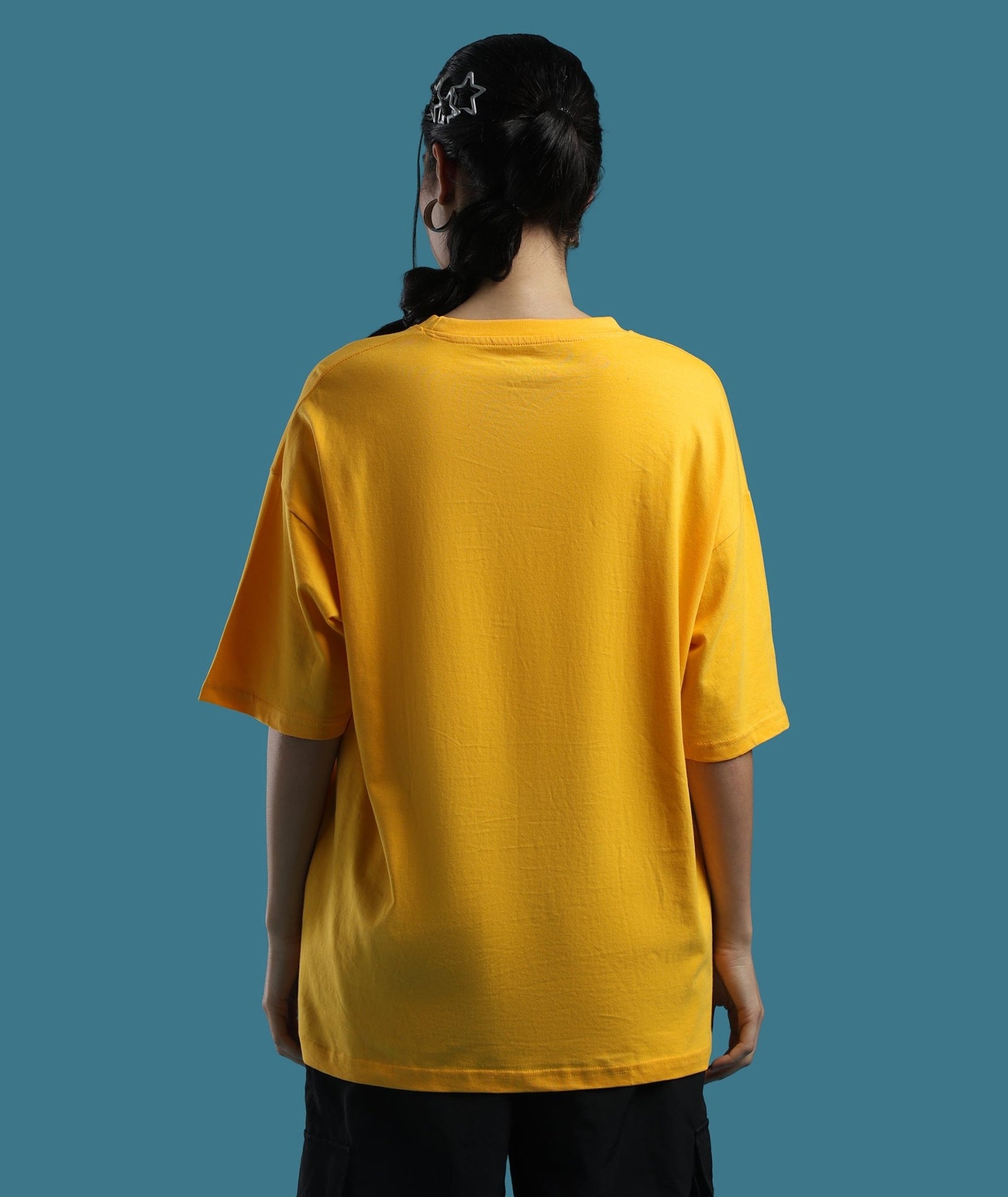 Womens Super Oversized Tshirt | Yellow