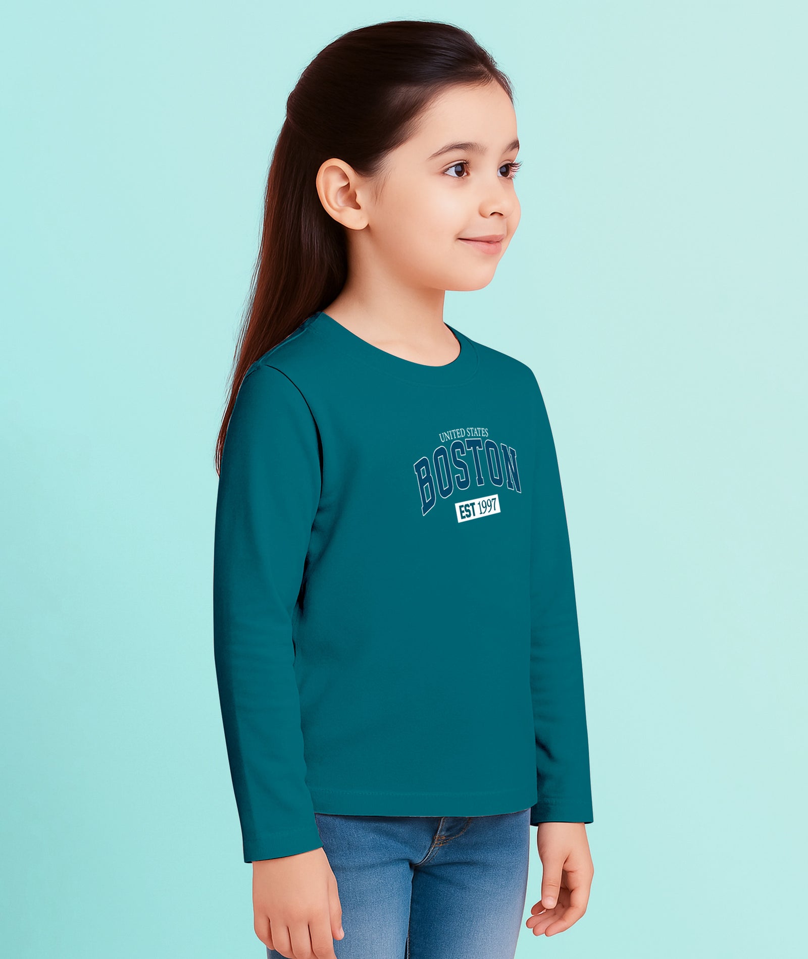 GIRL'S FULL SLEEVE TSHIRT