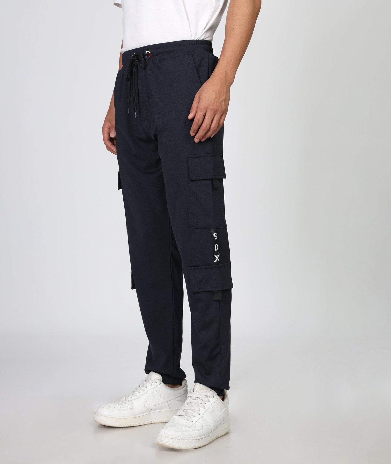 Mens Regular Fit Cargo Trackpants