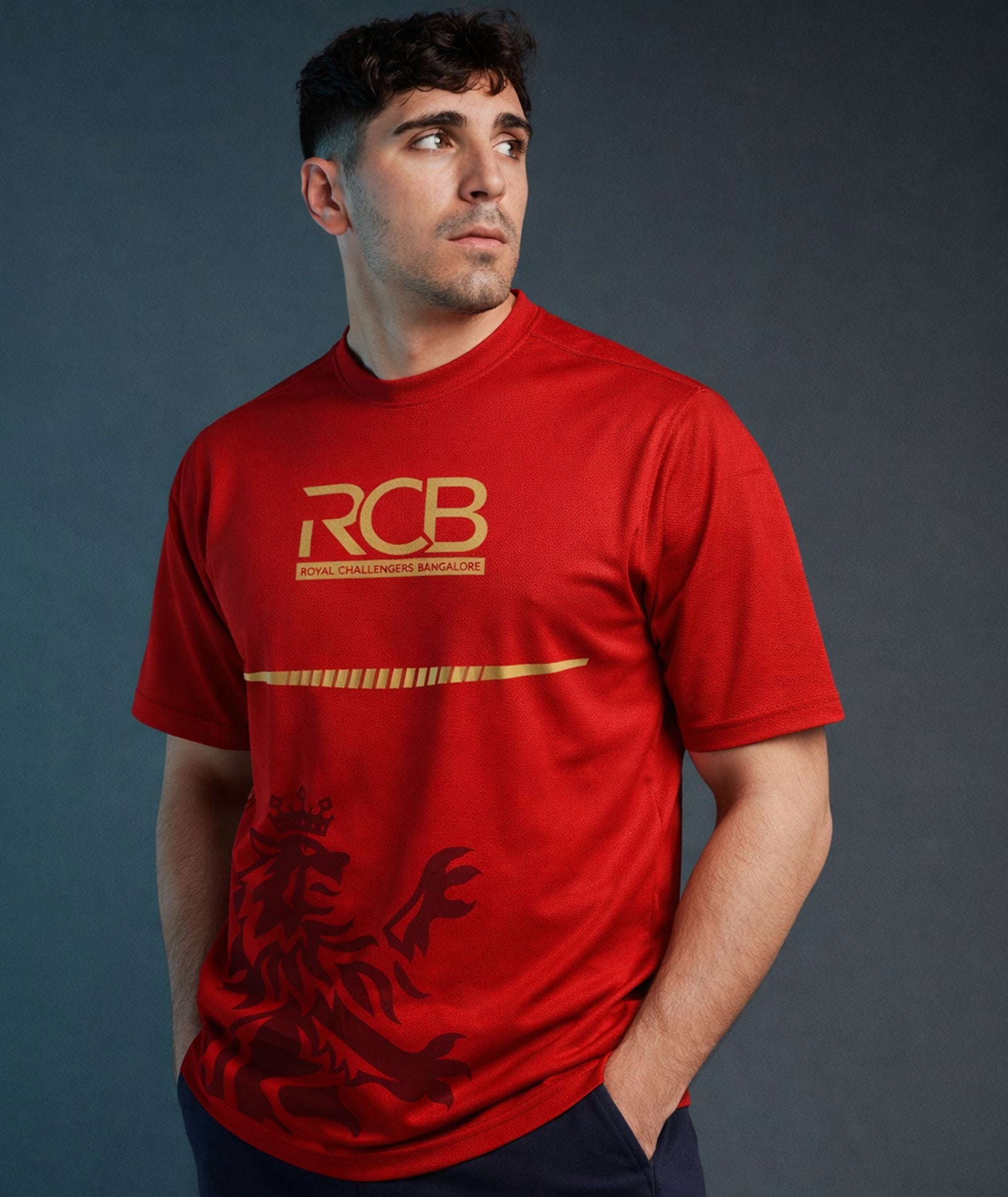 Mens IPL Cricket Jersey T-Shirt | RCB