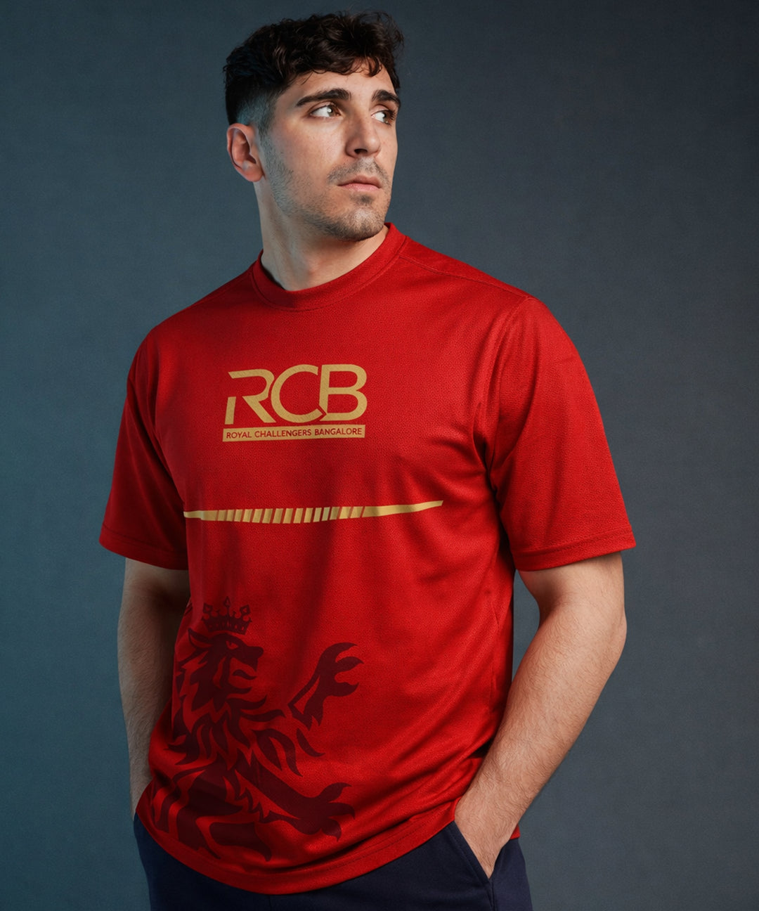 Mens IPL Cricket Jersey T-Shirt | RCB