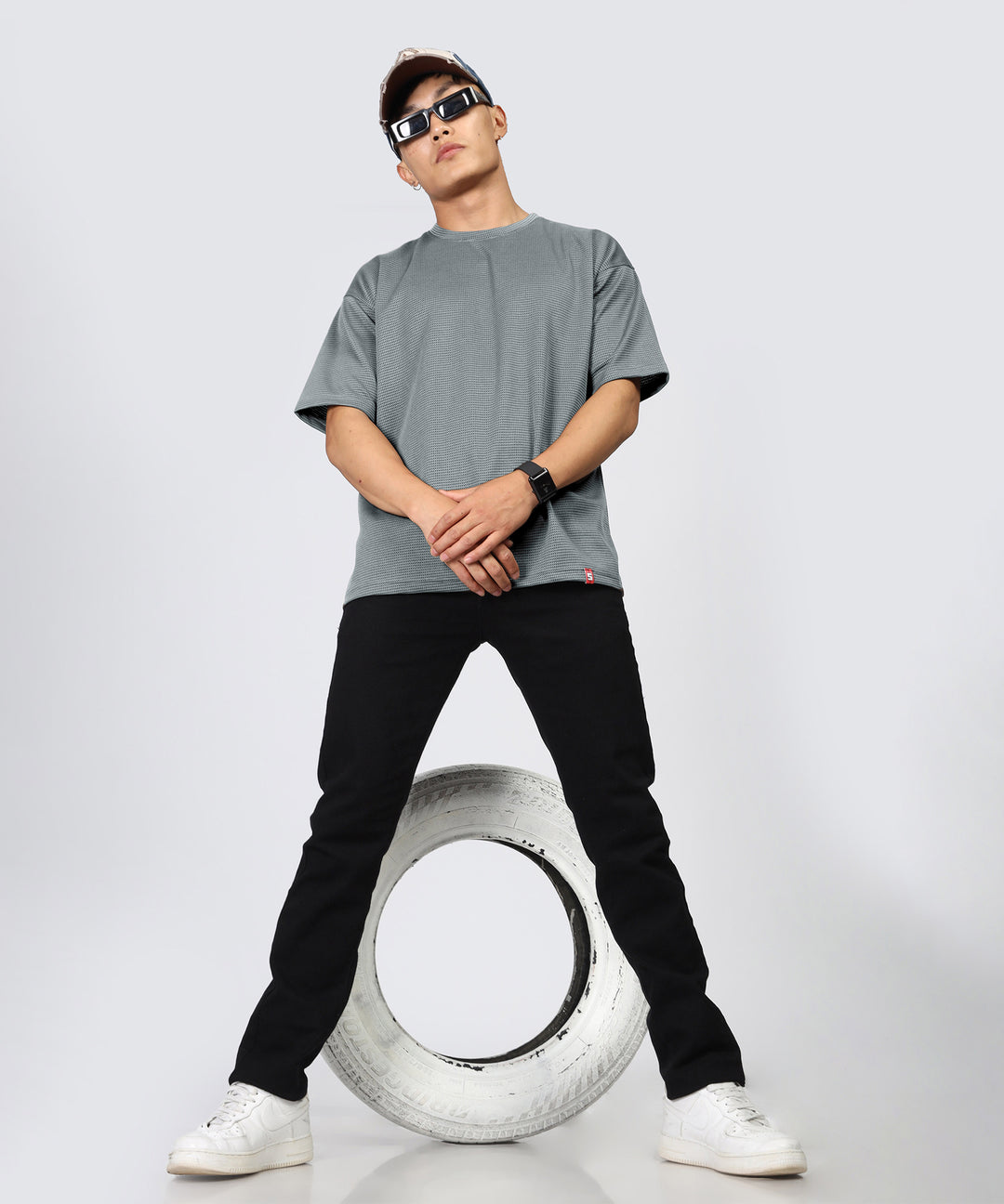 Men's Oversized Grey T-Shirt