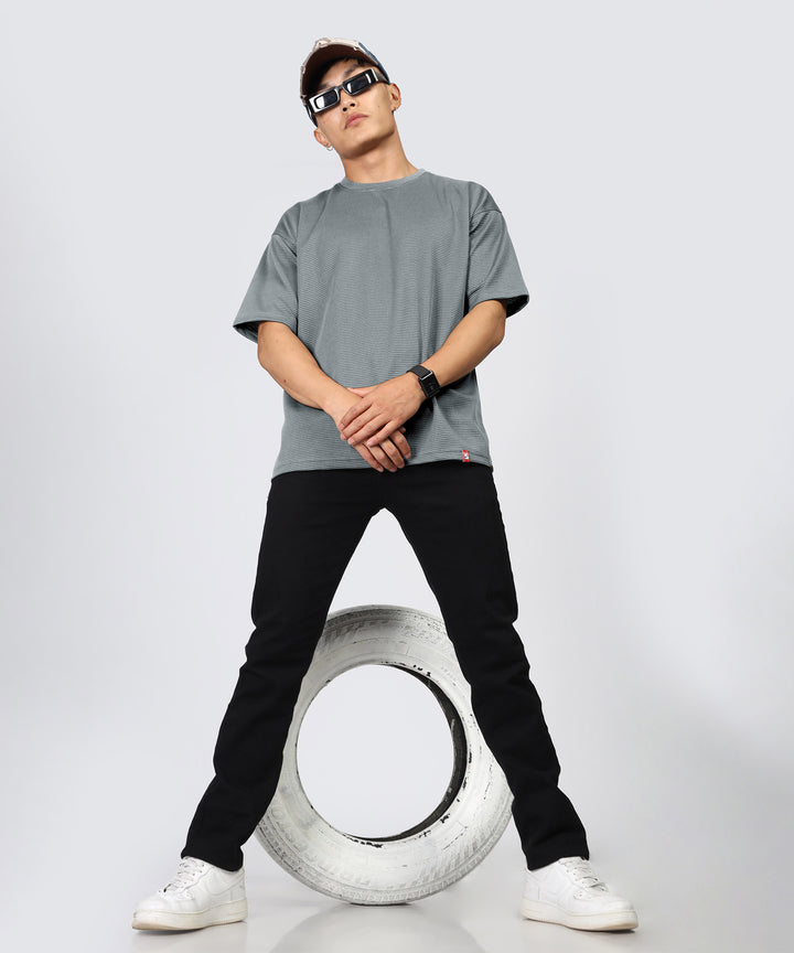 Men's Oversized Grey T-Shirt