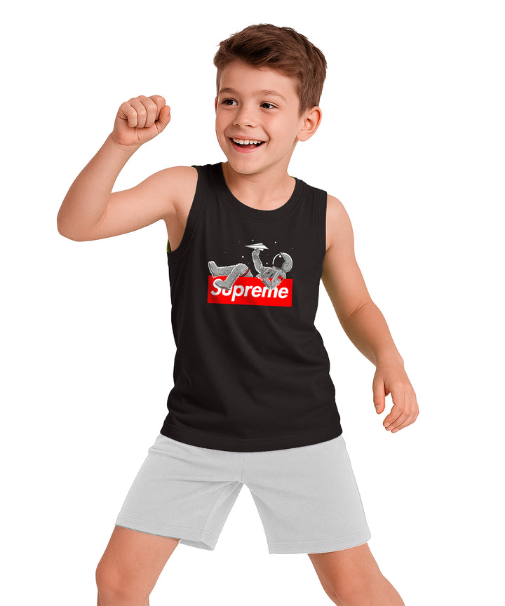 BOYS PRINTED VEST (PACK OF 3)