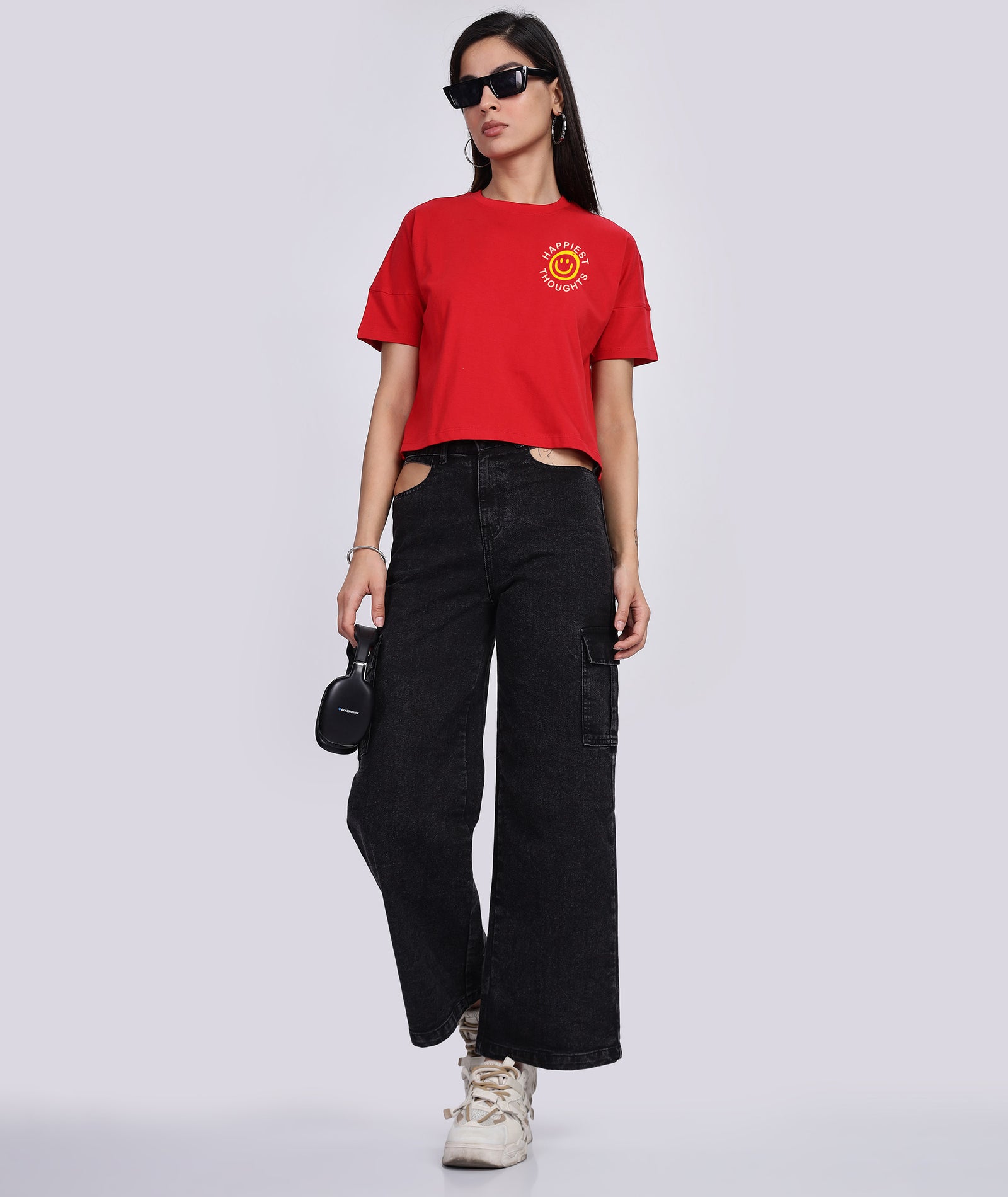 Womens Printed Half Sleeve T-shirt