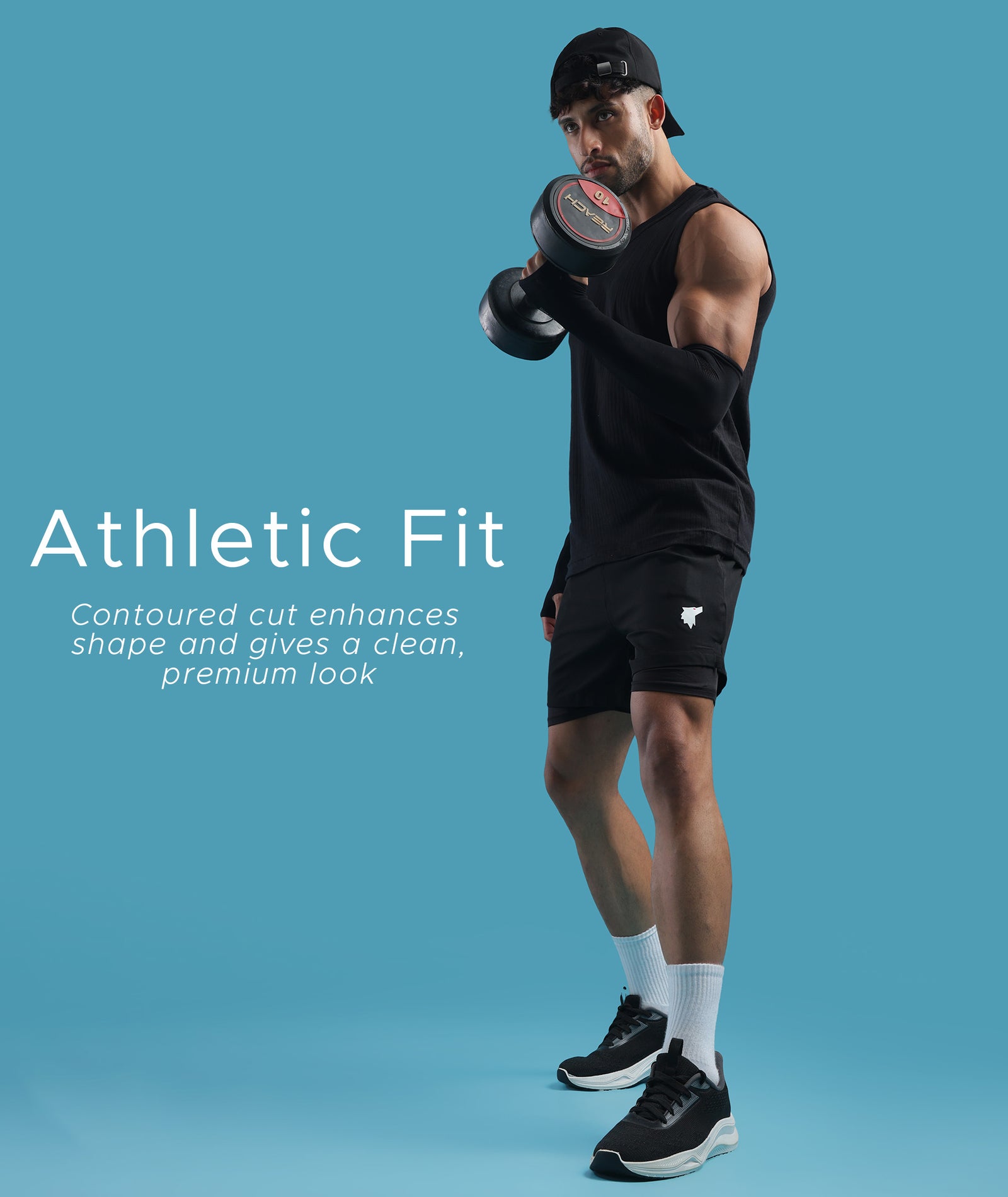 Mens Dual Layer Activewear Shorts | Pack of 1