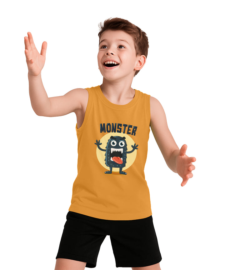 BOYS PRINTED VEST (PACK OF 3)