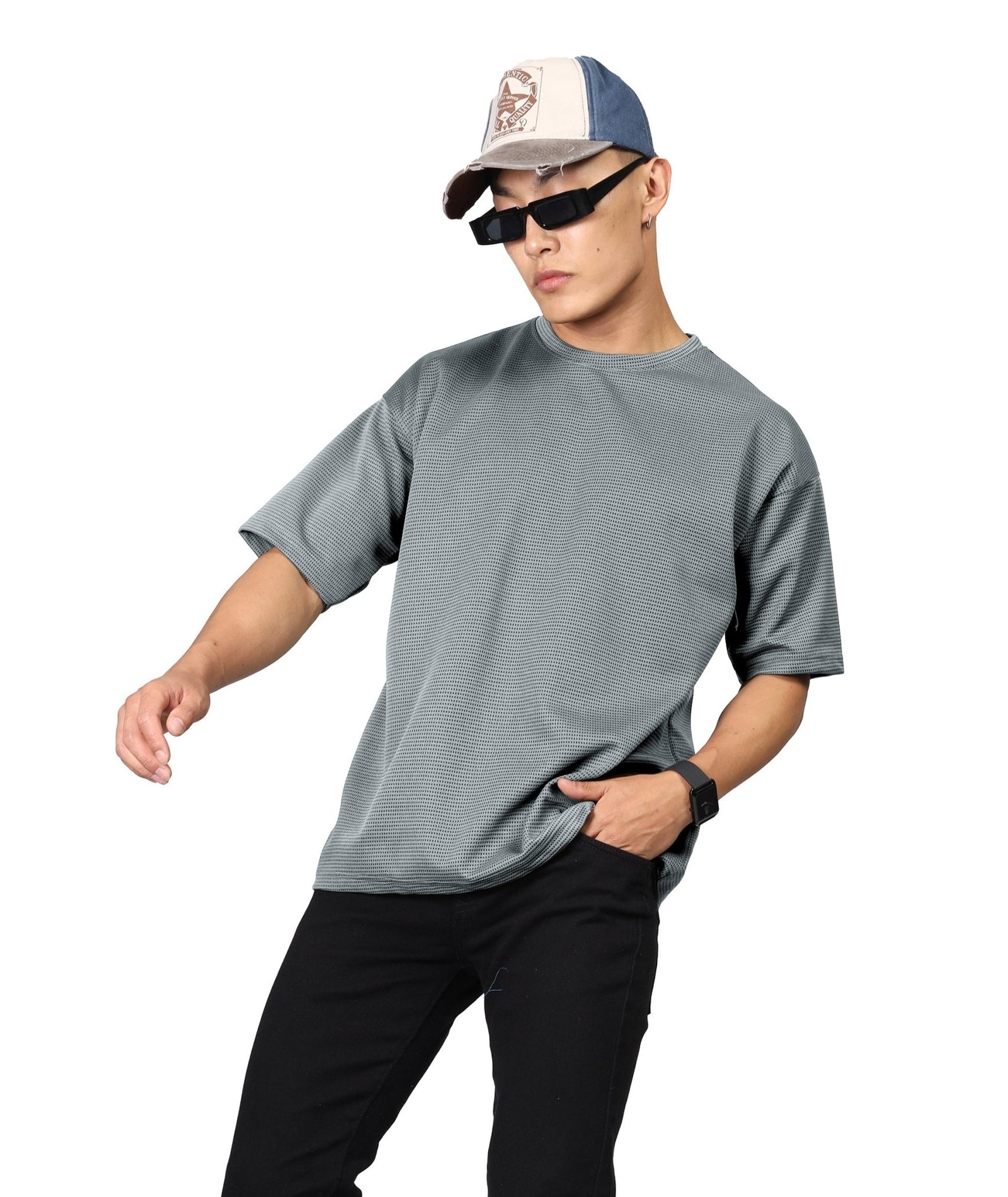 Men's Oversized Grey T-Shirt