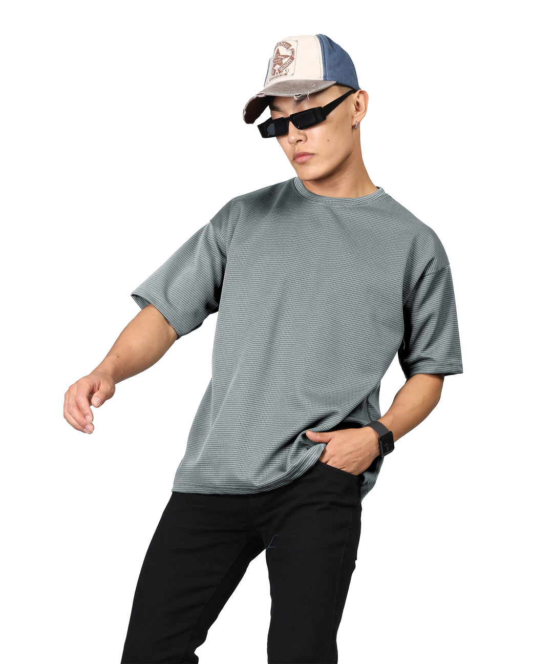 Men's Oversized Grey T-Shirt